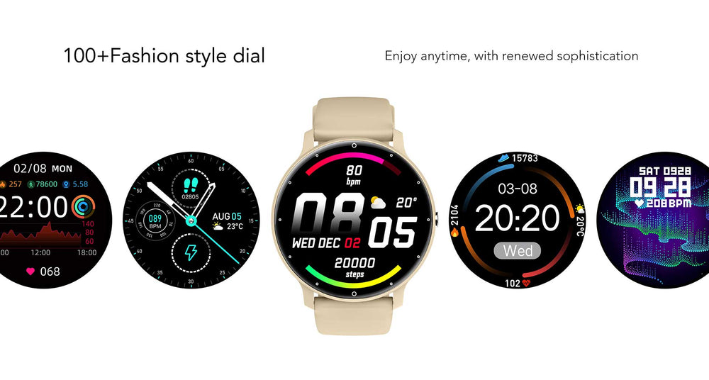 Tech & Trove ZL02C Pro Smartwatch – Bluetooth Calling, 7-Day Battery, IP67 Waterproof