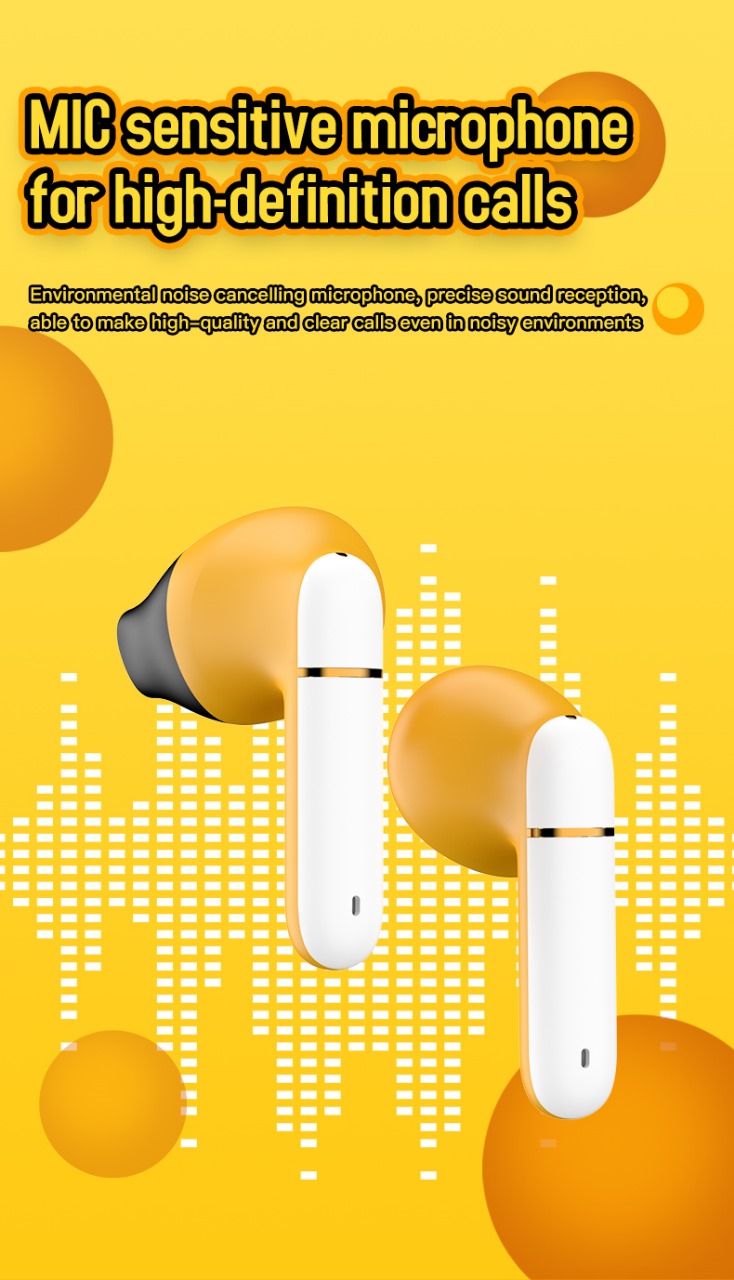 F12 Wireless Earbuds – Bluetooth 5.4, Low Latency Gaming, Hi-Fi Sound, 6H Playtime