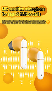 F12 Wireless Earbuds – Bluetooth 5.4, Low Latency Gaming, Hi-Fi Sound, 6H Playtime