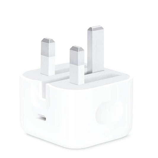 iPhone 20W PD 3-Pin Wall Charger + Lightning Data Cable | USB-C Power Adapter | Super Fast Charging | Compatible with All Apple Devices