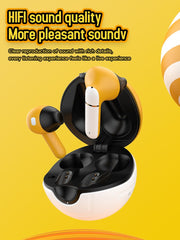 F12 Wireless Earbuds – Bluetooth 5.4, Low Latency Gaming, Hi-Fi Sound, 6H Playtime