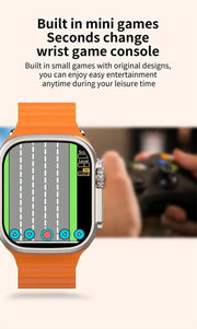 I18 Ultra Smartwatch for Men & Women – Bluetooth Calling, Heart Rate Monitor, HD Infinite Display & Multi-Sports Fitness Tracker