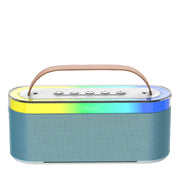 KTS-2112 Portable Bluetooth Speaker with Heavy Bass, RGB Lights, Dual Speakers, Type-C Charging, USB & TF Card Support