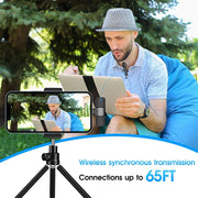 K9 Wireless Bluetooth Lavalier Microphone for Type C and Lightning – Noise Cancellation | 20M Range | Plug & Play